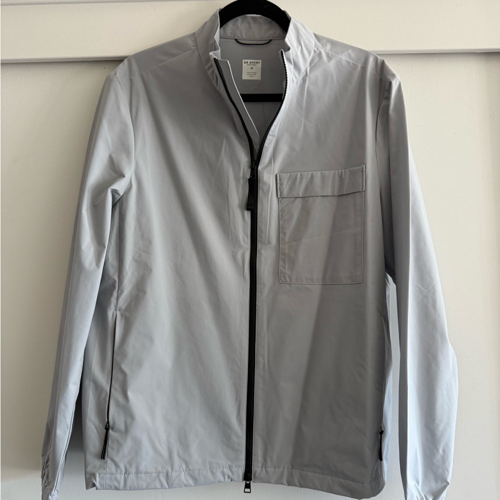 Banana Republic BR Sport Gray Lightweight Jacket